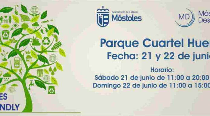 Los días 21 y 22 Móstoles organiza la II Feria Ecofriendly