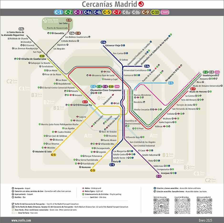 Cortes en la línea C5 de Cercanías que afectan a los vecinos de Móstoles en julio