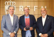 El CD Móstoles URJC homenajeado por su debut en la Copa del Rey