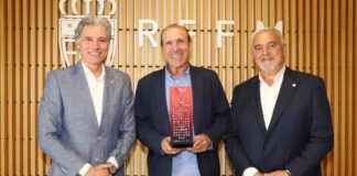 El CD Móstoles URJC homenajeado por su debut en la Copa del Rey