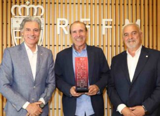 El CD Móstoles URJC homenajeado por su debut en la Copa del Rey