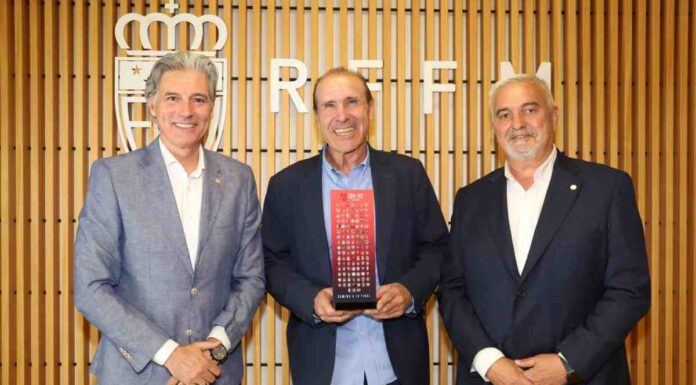 El CD Móstoles URJC homenajeado por su debut en la Copa del Rey