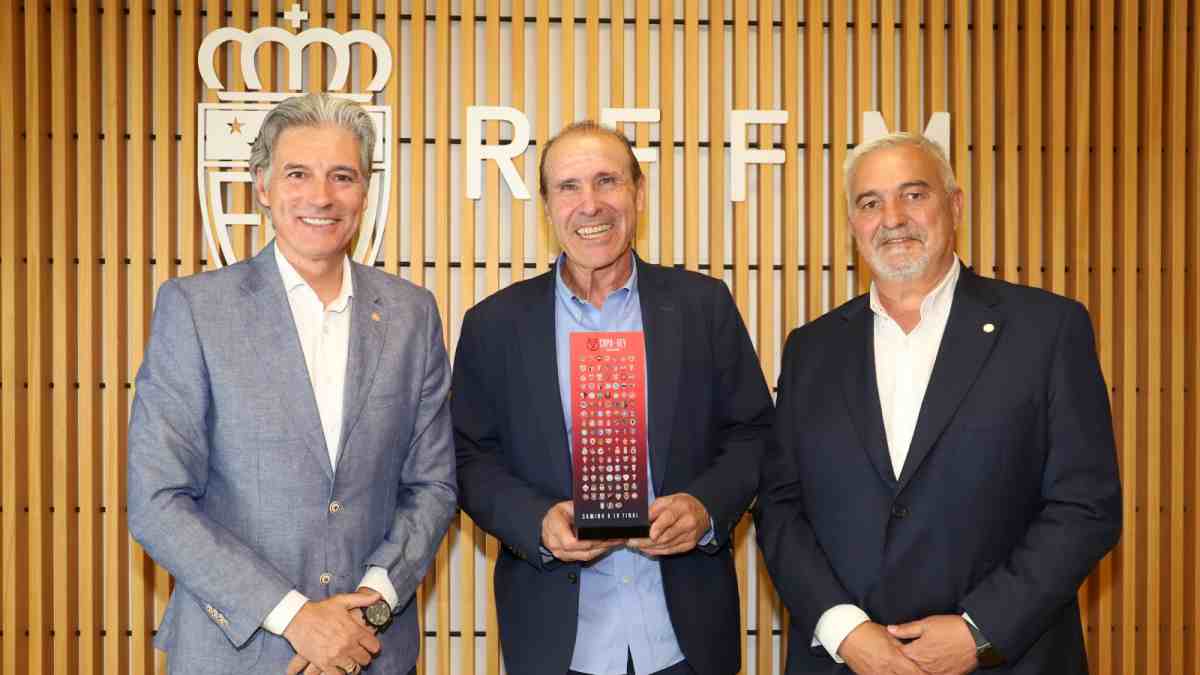El CD Móstoles URJC homenajeado por su debut en la Copa del Rey