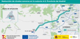 Una inversión de más de 12 millones contra el ruido de la A5 en Móstoles