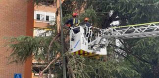 Fuertes rachas de viento protagonizan la tarde del martes en Móstoles