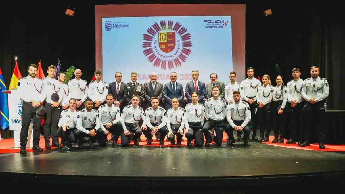 Llegan 20 nuevos agentes a la Policía Municipal de Móstoles