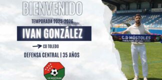 El parleño de 35 años llega para aportar veteranía y empaque a la defensa mostoleña. Iván González primer refuerzo para el proyecto 2025/26 del CD Móstoles.
