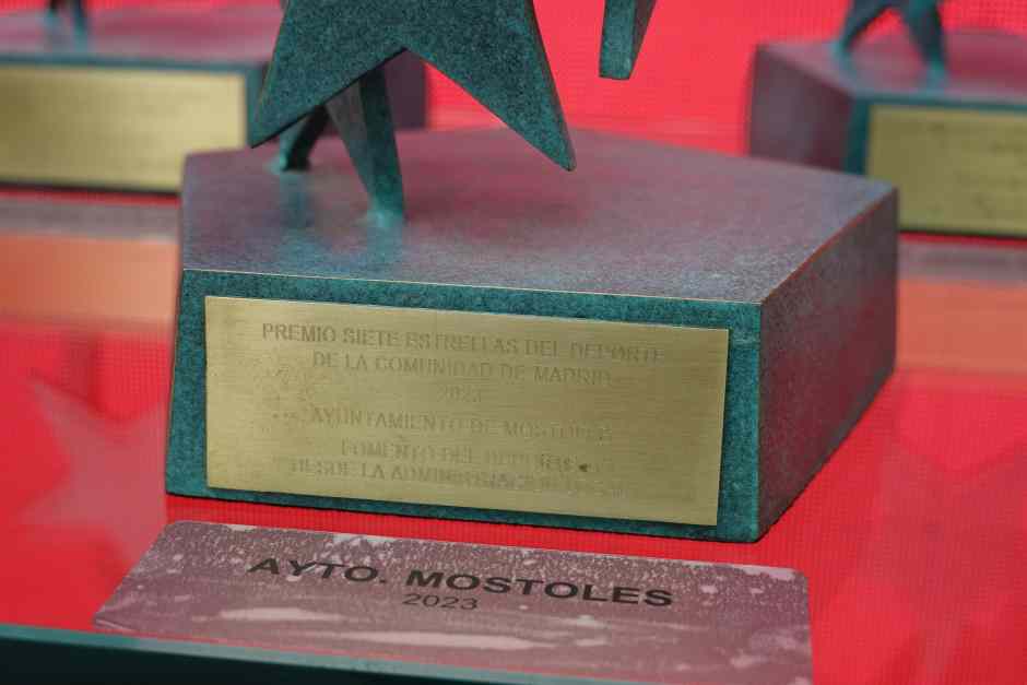 Móstoles gran protagonista de los Premios Siete Estrellas del Deporte de la Comunidad de Madrid