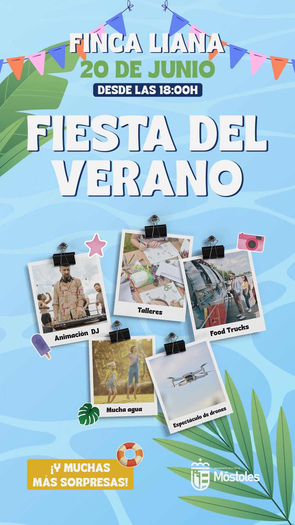 El 20 de junio Móstoles celebra la Fiesta del Verano