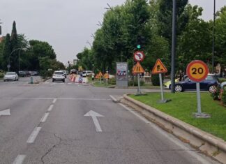 Comienzan las obras en Avenida de Portugal de Móstoles circulación limitada durante 45 días