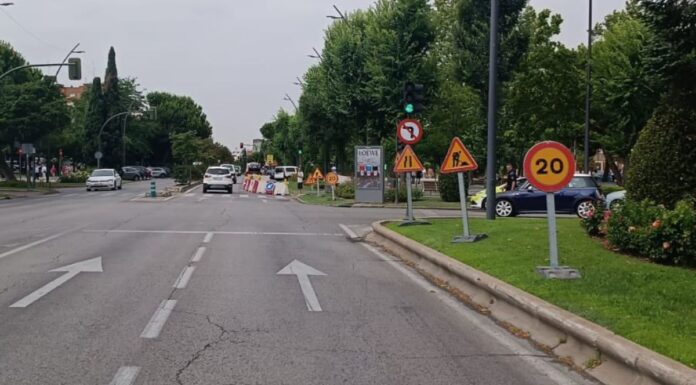 Comienzan las obras en Avenida de Portugal de Móstoles circulación limitada durante 45 días