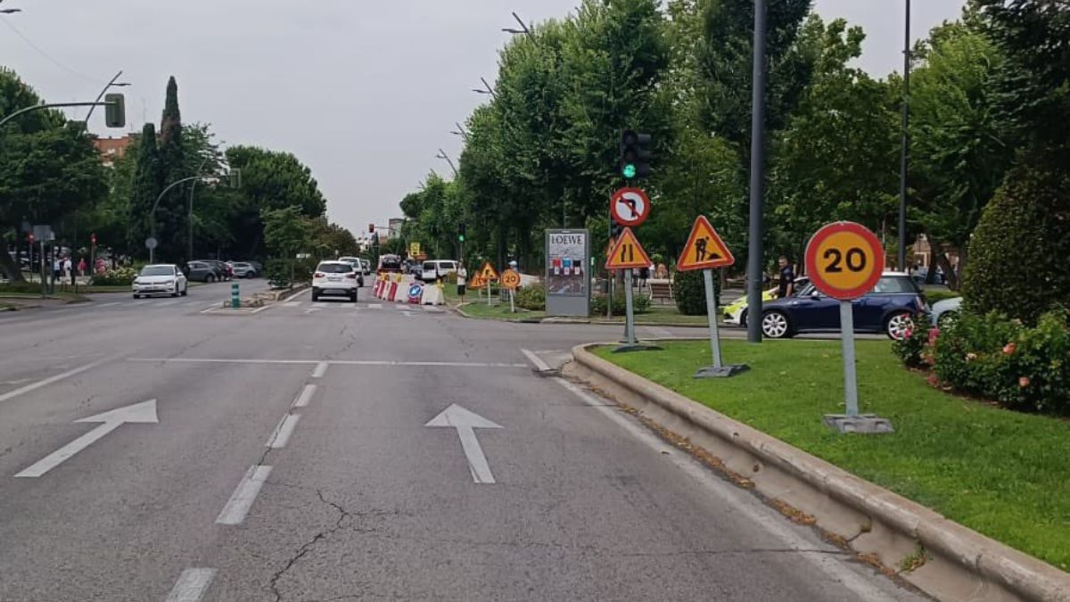Comienzan las obras en Avenida de Portugal de Móstoles circulación limitada durante 45 días