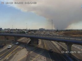 El incendio de Méntrida afecta a Móstoles