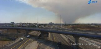 El incendio de Méntrida afecta a Móstoles