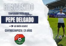 El CD Móstoles URJC anuncia el fichaje de Pepe Delgado