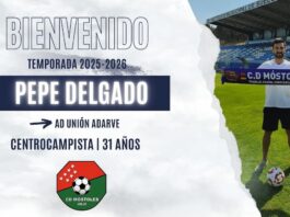 El CD Móstoles URJC anuncia el fichaje de Pepe Delgado