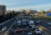 Un accidente en la A-5 provoca tres kilómetros de retenciones cerca de Móstoles