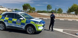 Un incendio cerca de Móstoles obliga a actuar a la Policía Municipal