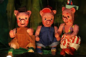 Germán Morales y los tres cerditos protagonizan el ocio en Móstoles este fin de semana