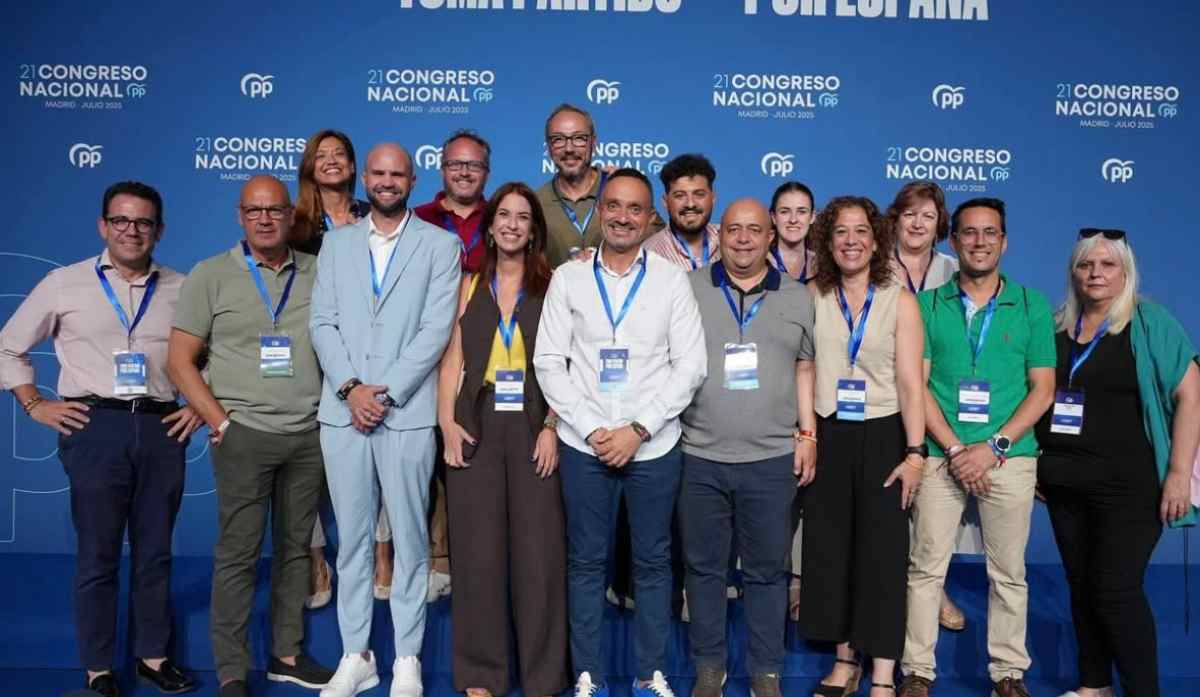 En el XXI Congreso Nacional de la formación política. El alcalde de Móstoles, Manuel Bautista, elegido vocal de la Junta Directiva Nacional del PP.