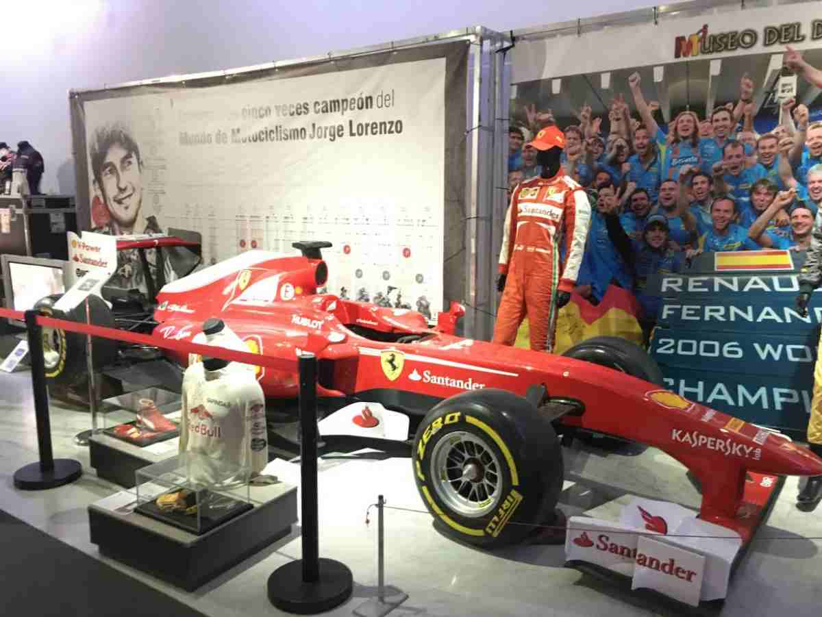 El Ferrari de Alonso, antorchas olímpicas o el maillot amarillo de Induráin en Móstoles desde el 27 de agosto