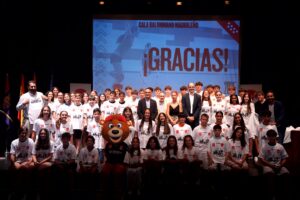 Gran celebración de la Gala anual del Balonmano Madrileño en el Centro Cultural Villa de Móstoles