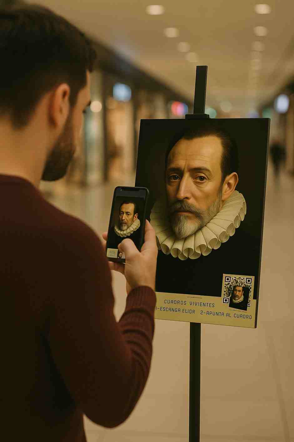 Los vecinos de Móstoles podrán conocer muy de cerca los personajes de Cervantes en intu Xanadú