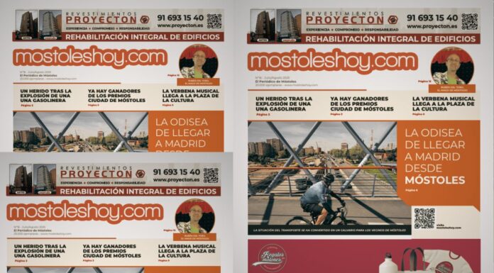 Récord histórico para mostoleshoy.com con 1,26 millones de reproducciones en redes sociales en junio