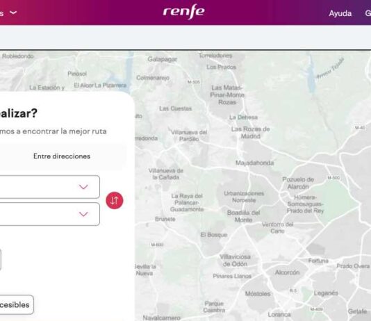 Nuevo sistema de consulta de horarios de Cercanías que pueden consultar los mostoleños