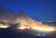 El incendio de Méntrida está en fase de control y perimetrado y los vecinos tienen las carreteras abiertas
