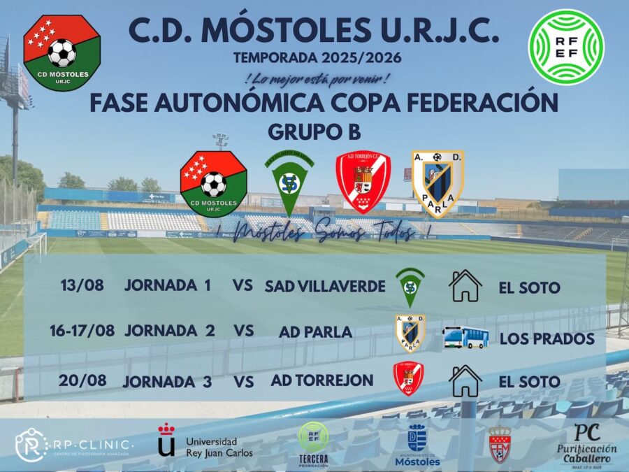 El CD Móstoles URJC arranca la temporada con el sueño de la Copa Federación