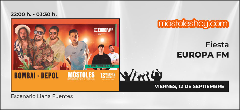 Fiesta Europa FM Móstoles 2025