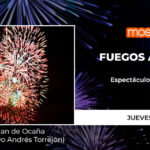 Fuegos artificiales en las fiestas patronales de Móstoles