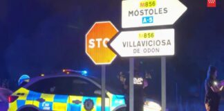 Un joven de 29 años fallece en Móstoles tras chocar su moto contra una señal