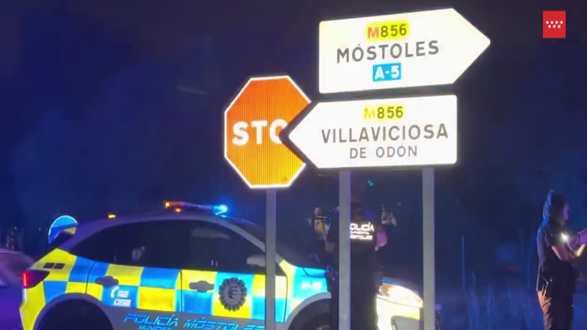 Un joven de 29 años fallece en Móstoles tras chocar su moto contra una señal