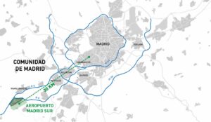 Así será el Air City Madrid Sur, el nuevo aeropuerto que estará a solo 20 minutos de Móstoles