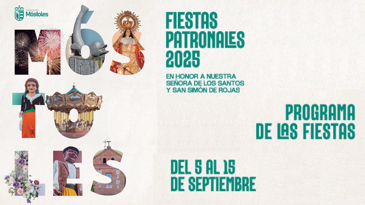 Así serán las Fiestas Patronales de Móstoles 2025: la programación completa