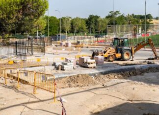 Agosto arranca con múltiples obras en Móstoles: reformas para mejorar los barrios