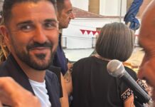 David Villa en Móstoles
