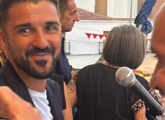 David Villa en Móstoles