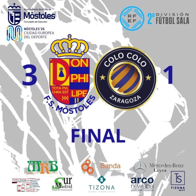El FS Móstoles se estrena en Segunda División con una victoria