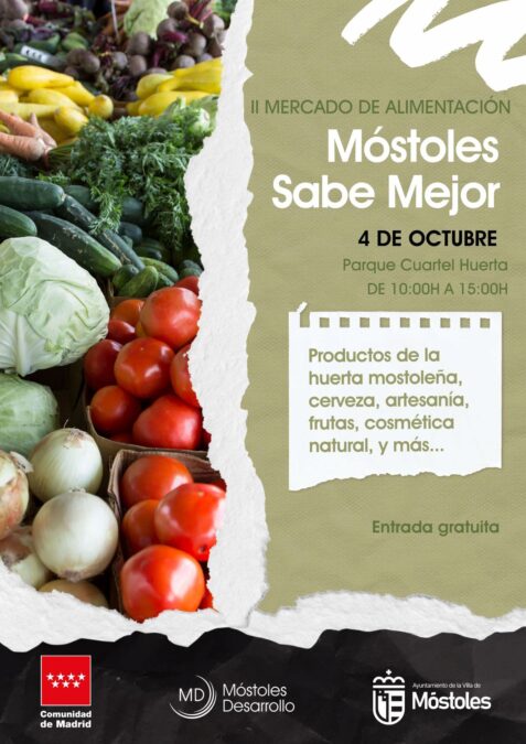 Regresa el Mercado ‘Móstoles Sabe Mejor’ este fin de semana completamente gratis