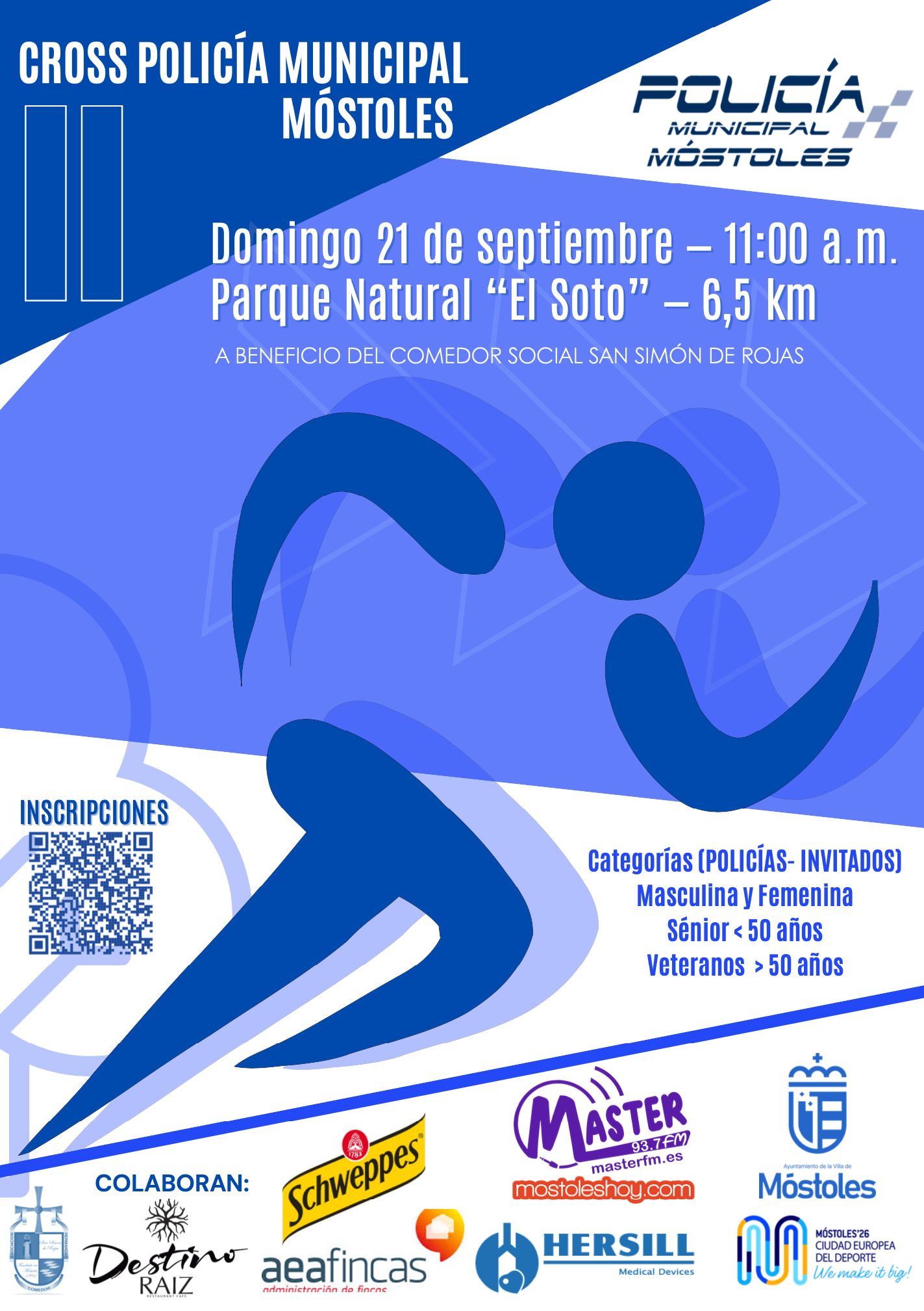 Móstoles acogerá una carrera benéfica con sorteo de cachopo incluido