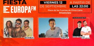 Las Fiestas de Móstoles bailarán al ritmo de la Fiesta Europa FM