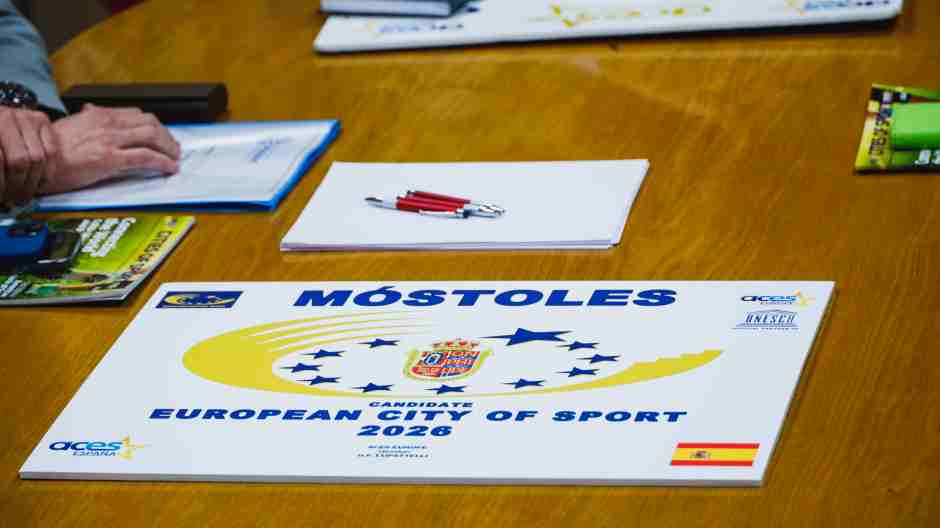 El 26 de septiembre Móstoles celebrará con una gran fiesta su elección como Ciudad Europea del Deporte