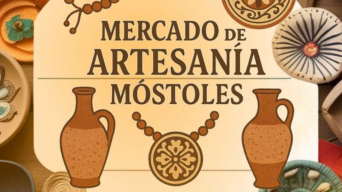 Así será el Mercado de Artesanía de Móstoles 2025: la programación completa y gratuita