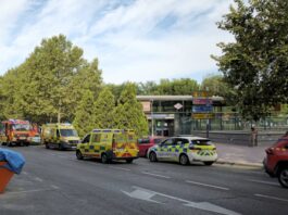Un joven resulta herido tras caer a las vías en la estación de Universidad Rey Juan Carlos en Móstoles