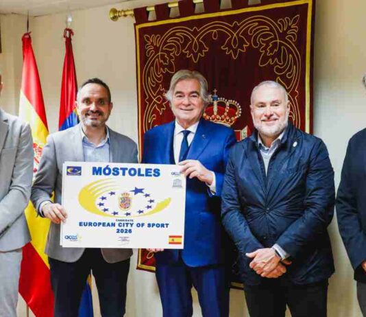 Móstoles es ‘Ciudad Europea del Deporte 2026’