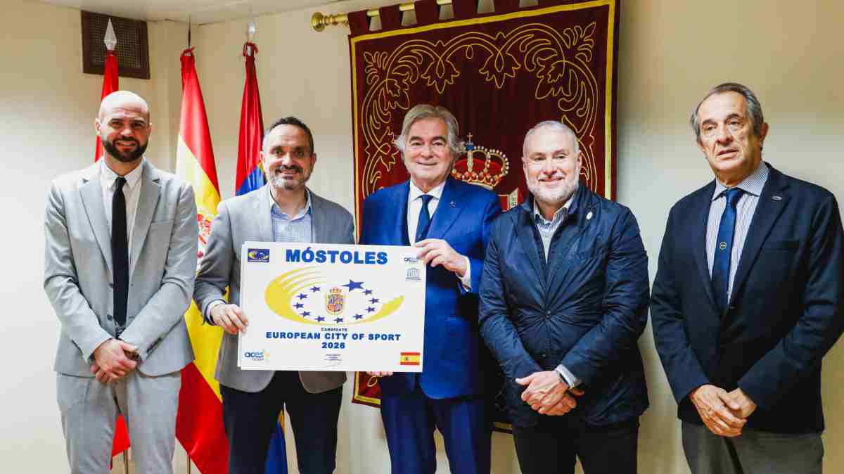 Móstoles es ‘Ciudad Europea del Deporte 2026’