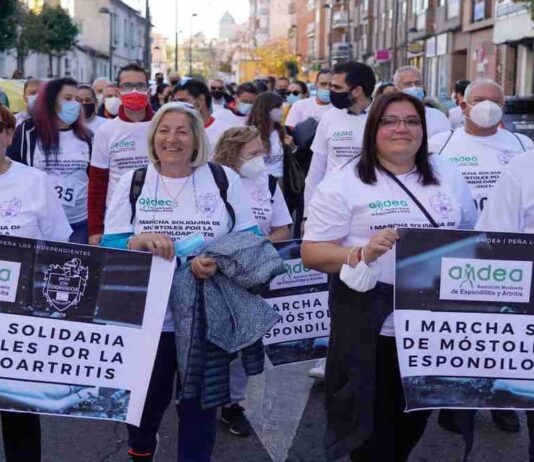 Móstoles tendrá su V Marcha Solidaria por la Espondiloartritis este fin de semana Móstoles tendrá su V Marcha Solidaria por la Espondiloartritis este fin de semana